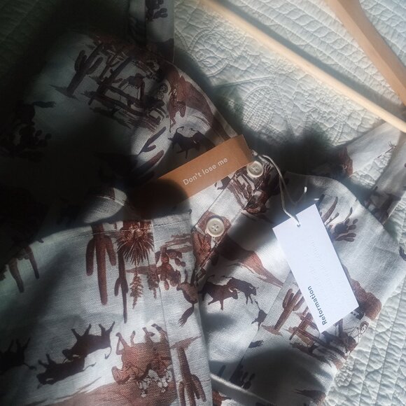 NWT Reformation Linen Anina Dress - Picture 4 of 5